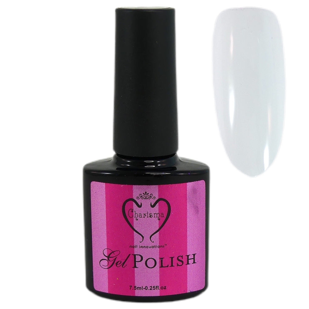Charisma Gel Polish - Super White - My Little Nail Art Shop
