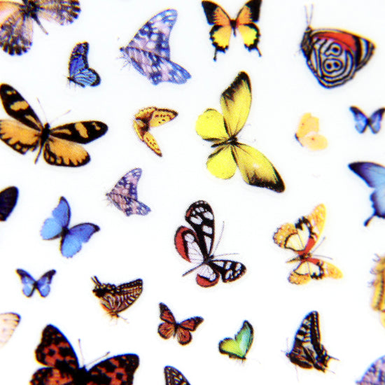 Butterflies Sticker #5 - My Little Nail Art Shop